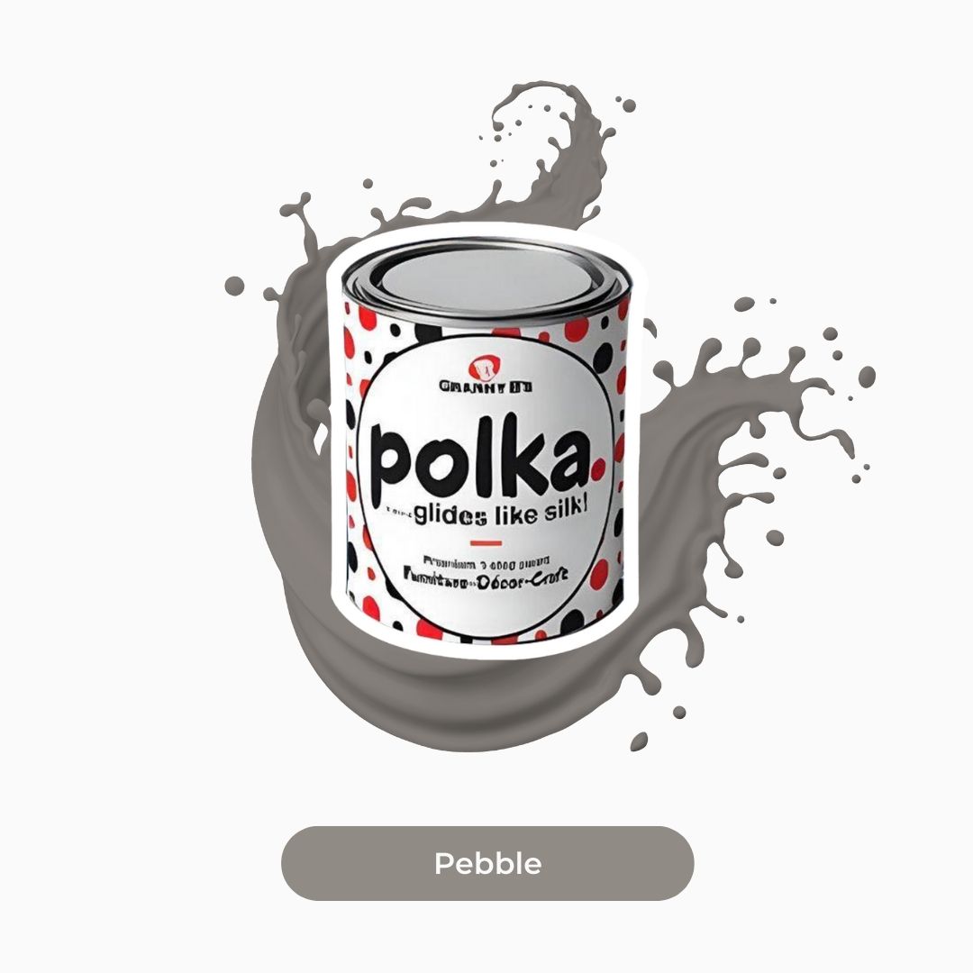 Polka.Paint - Pebble (stone grey)