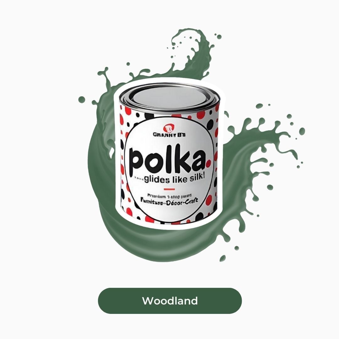 Polka.Paint - Woodland (lush green)