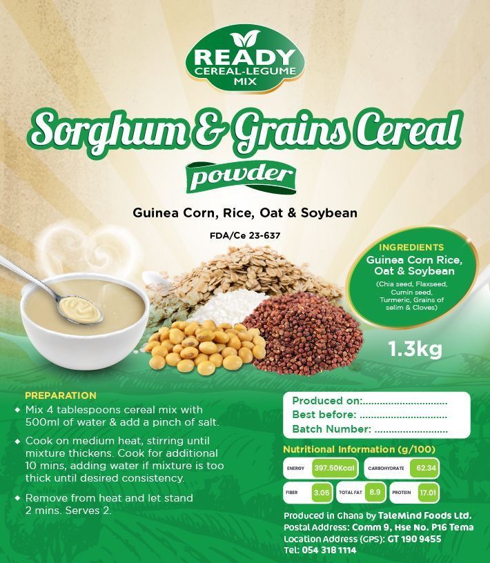 Sorghum & Grains 1.3kg