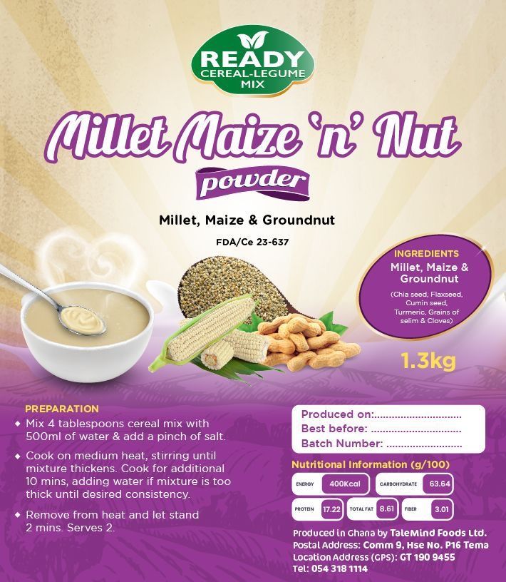 Millet Maize & Nut 700g