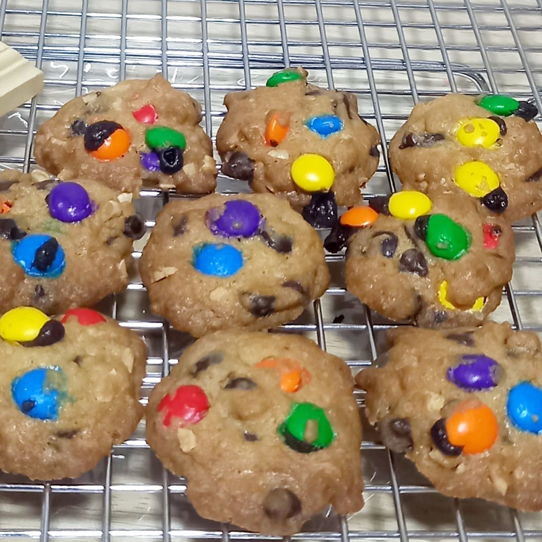 Chocolate Candy Cookies