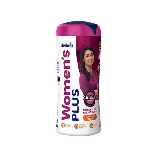 Horlicks Womens Plus Caramel Health Drink Jar 400 g