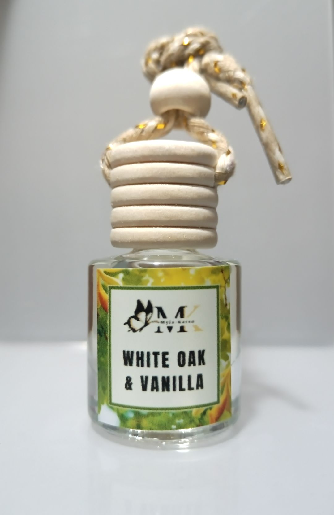 White Oak & Vanilla Car Freshener