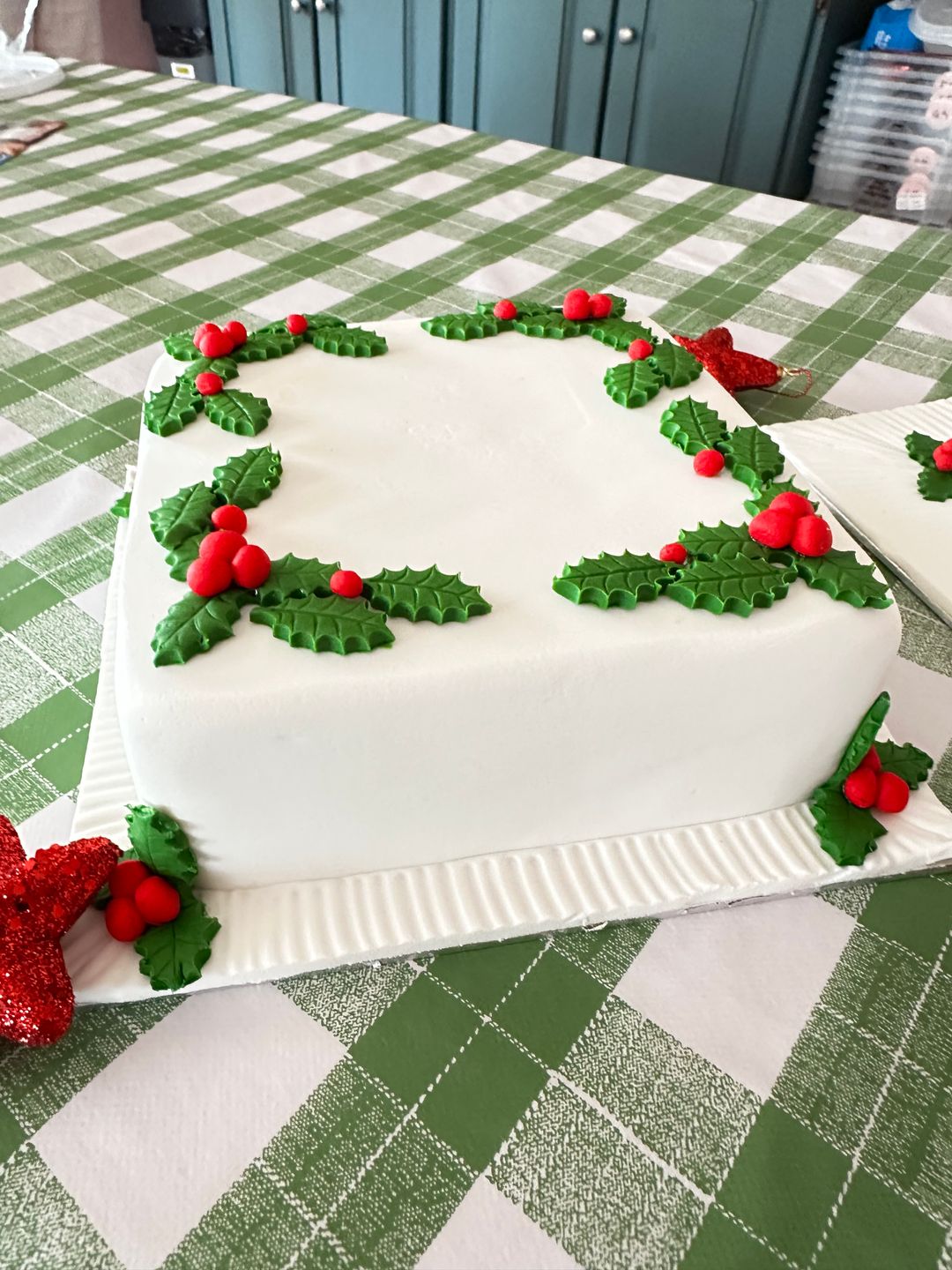 Decorated Fruit cake (1kg) Design 1