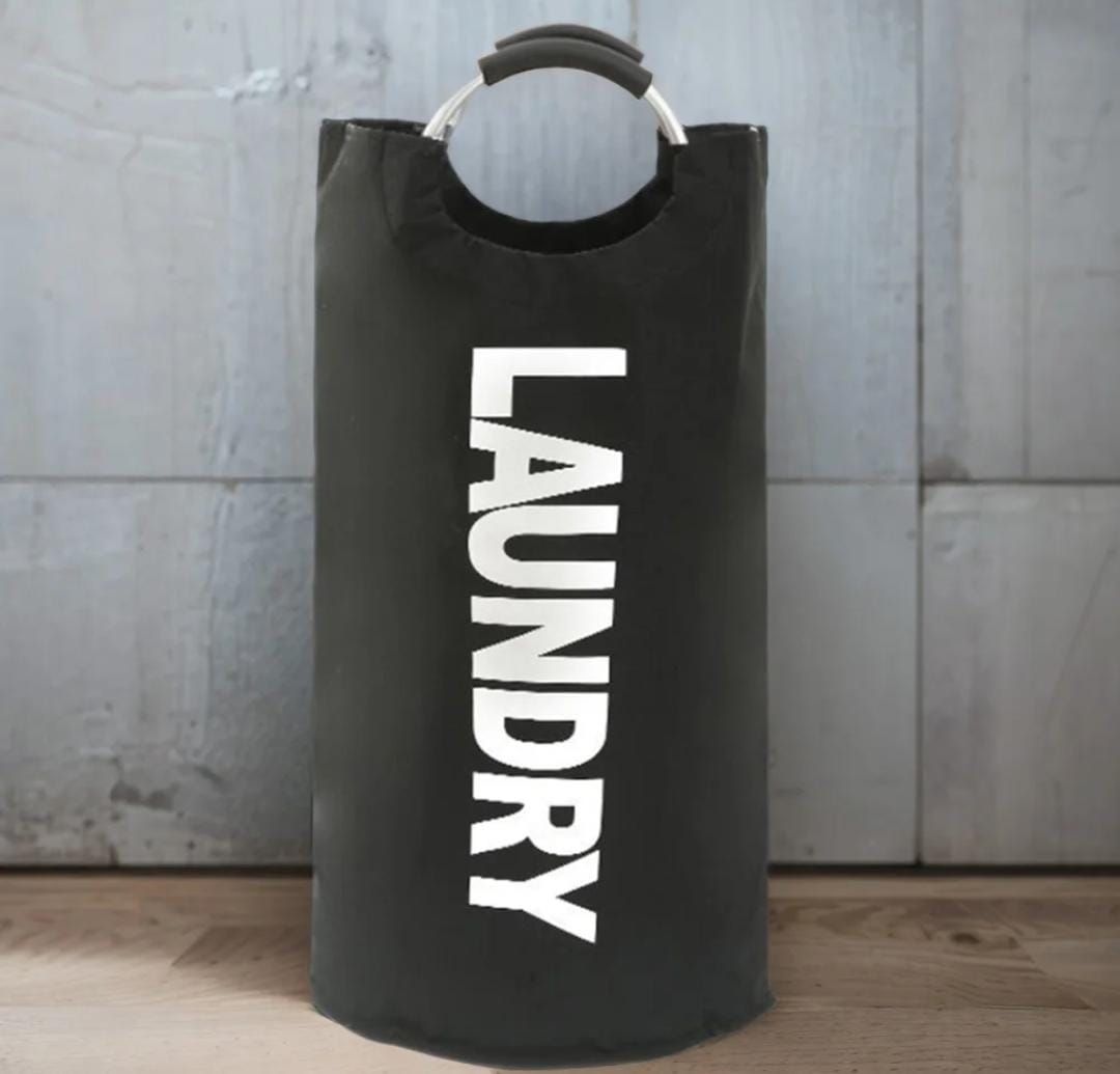 Foldable large capacity laundry basket 