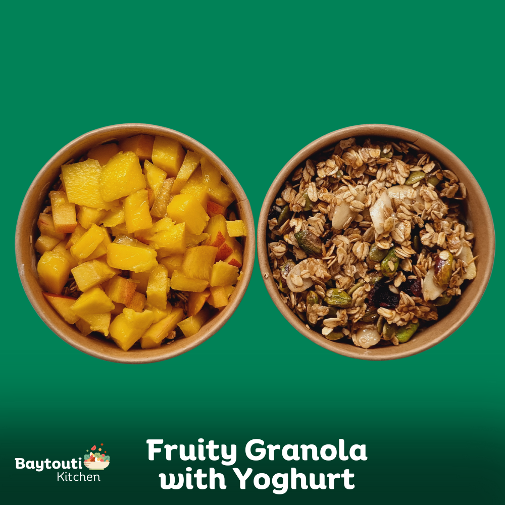 Fruity Granola with Yoghurt Delights