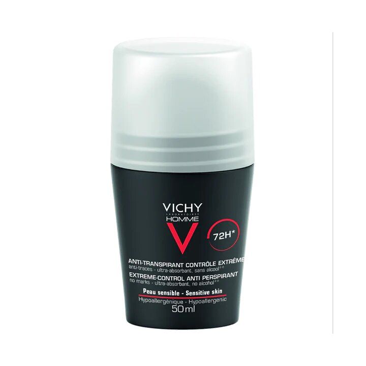 Vichy homme deodorant bille 72h 
