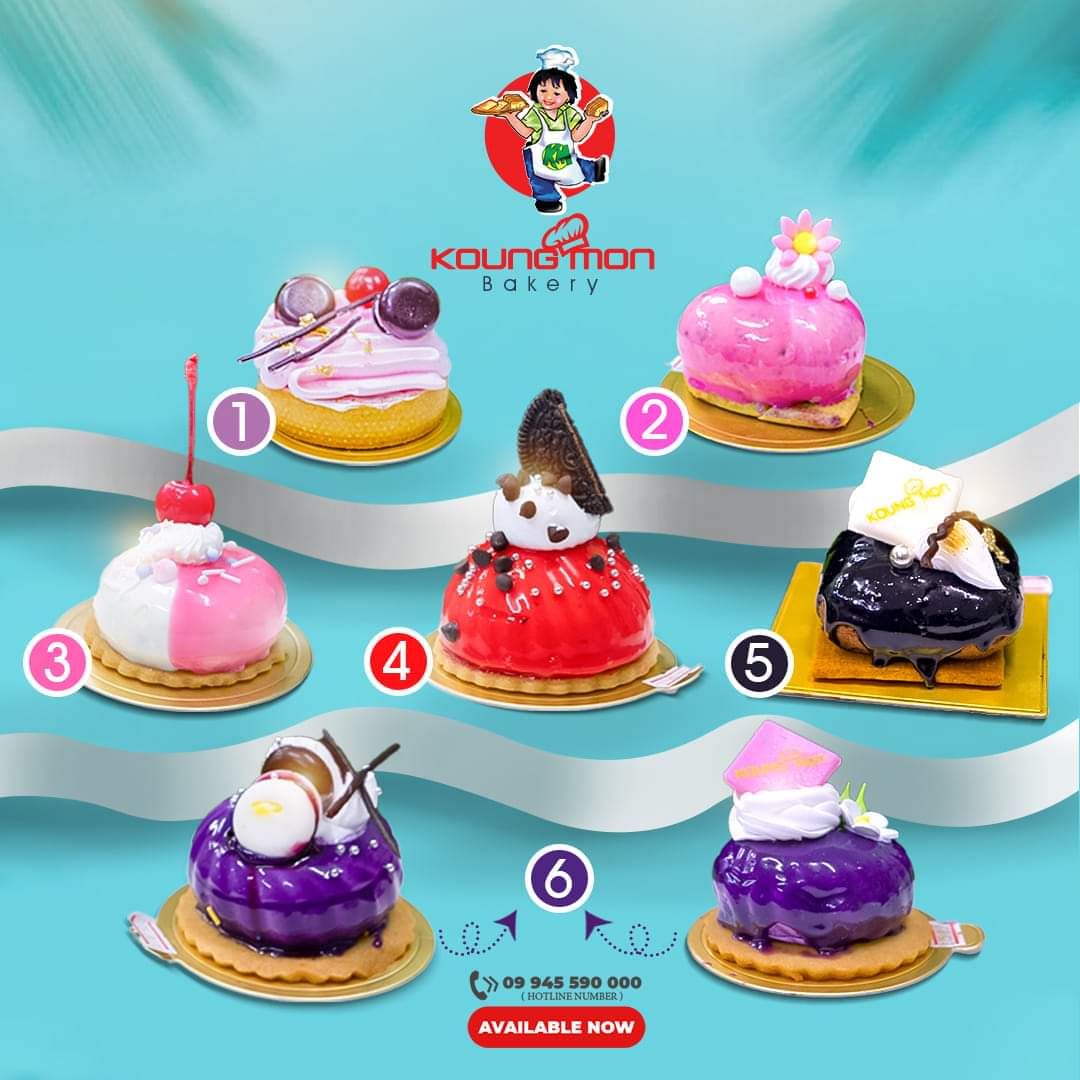 Koung Mon Bakery_Colorful Cake Collection