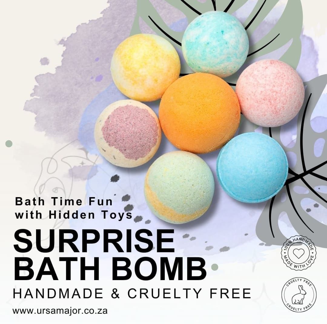 Hidden Surprise Bath Bomb for Kids - 9 Pack