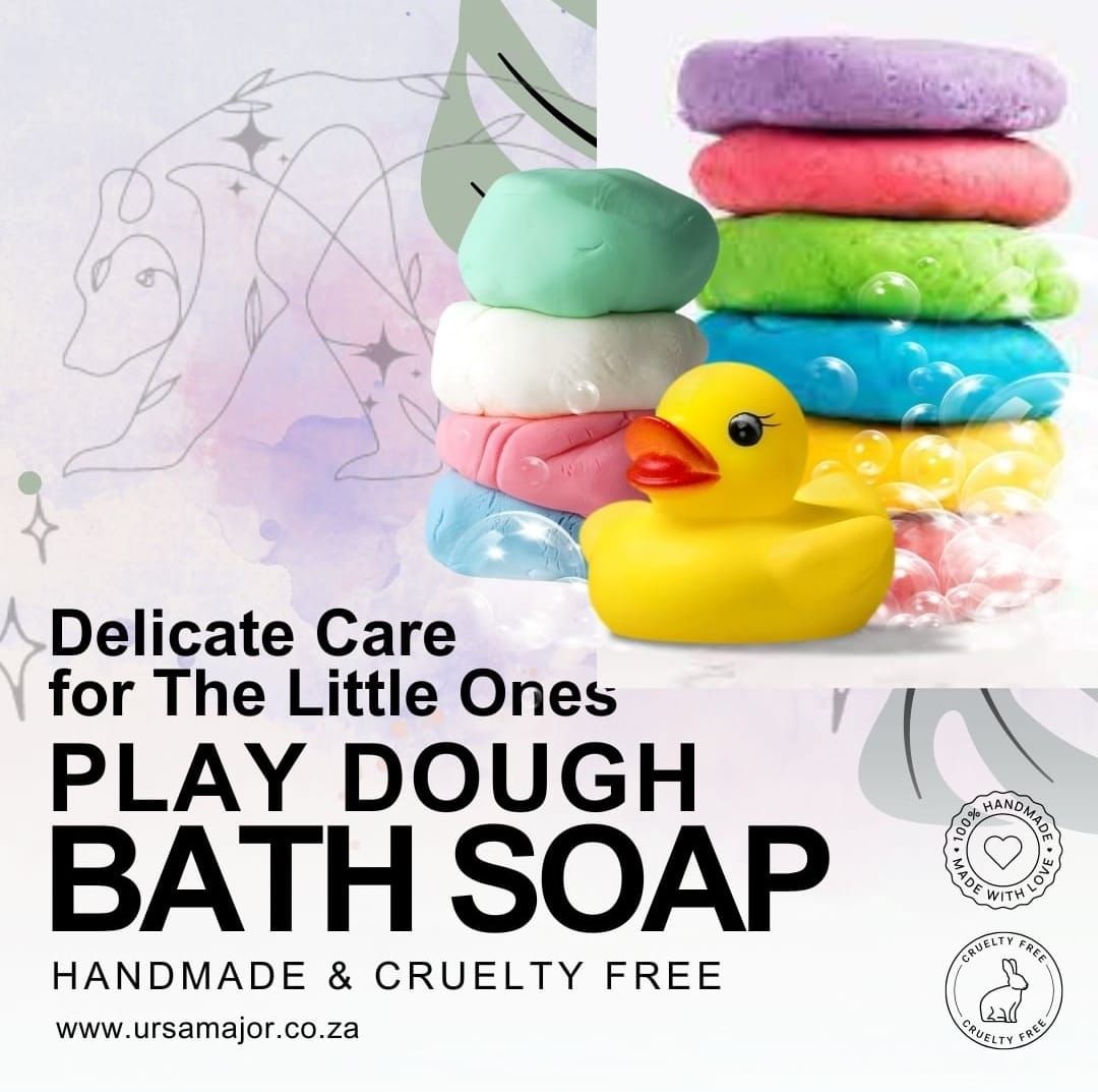 Bath Time Play Dough Soap - 3 Pack