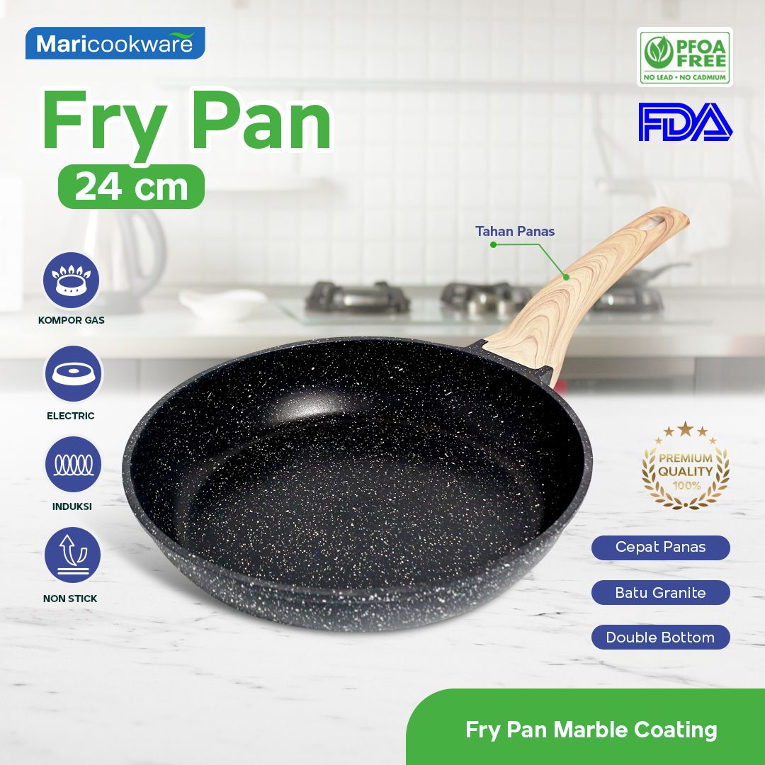 GRANITE FRY PAN 24 CM