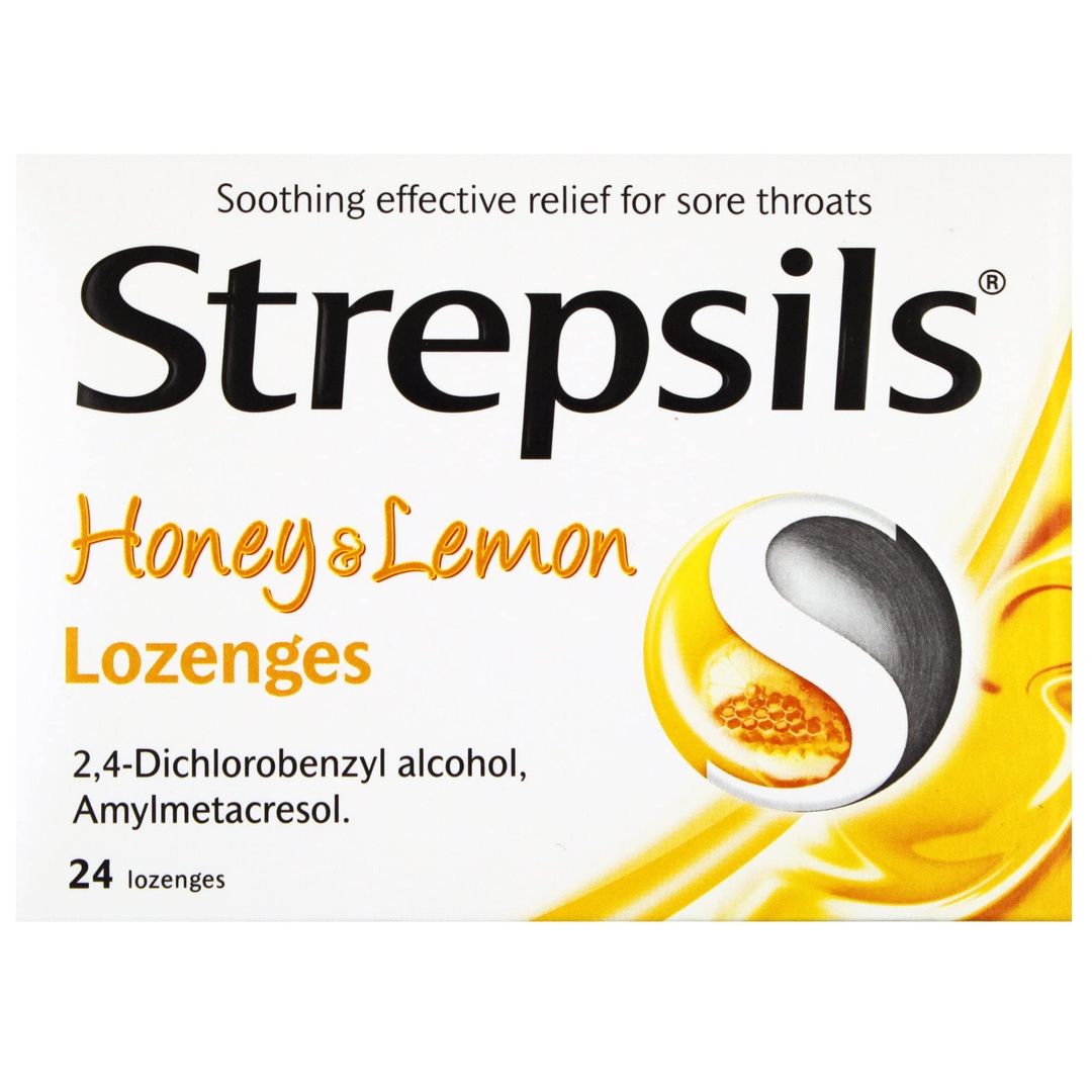 Strepsils Honey And Lemon 24's