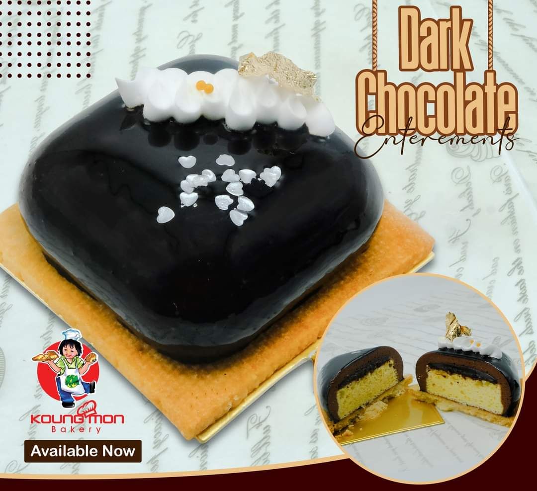 Koung Mon Bakery_Dark Chocolate Enterements Cake 