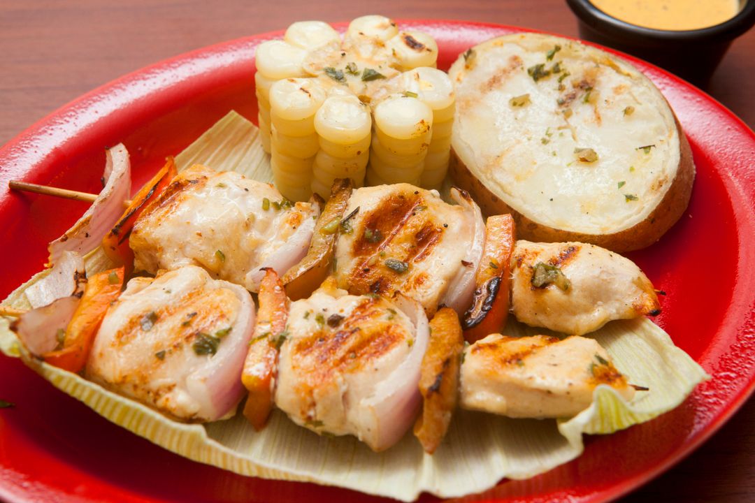 Brochetas de Pollo