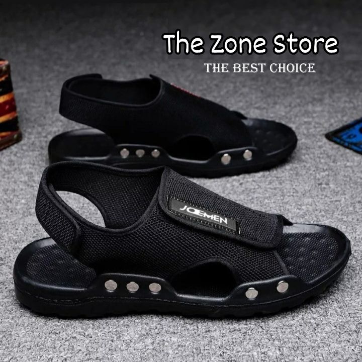 Sandal Pria Kulit Pria | Japan Casual Style | NonSlip Ringan Nyaman