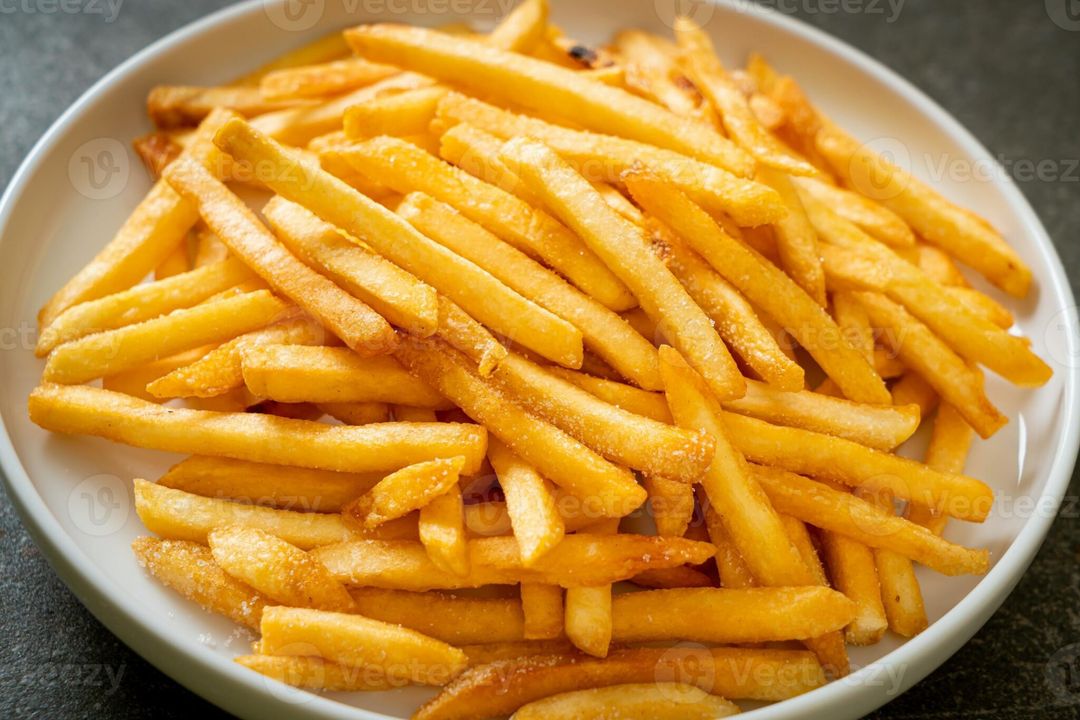 Assiette de frites