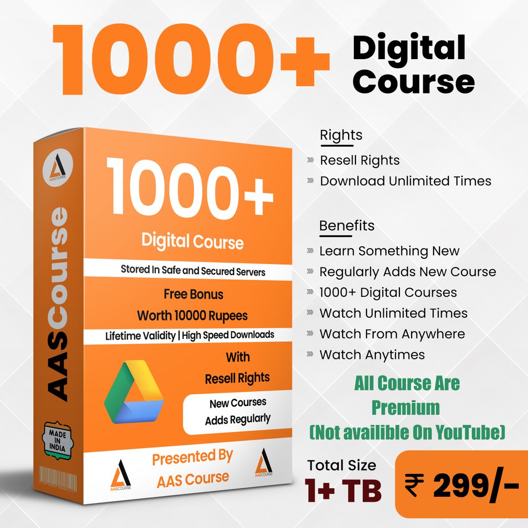 1000+ Digital Course - Wide range of courses