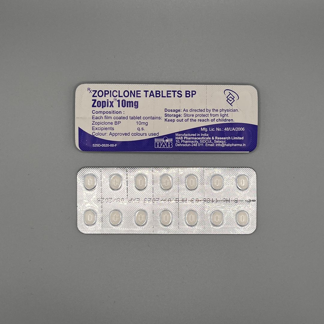 Zopiclone - 10mg Tabs