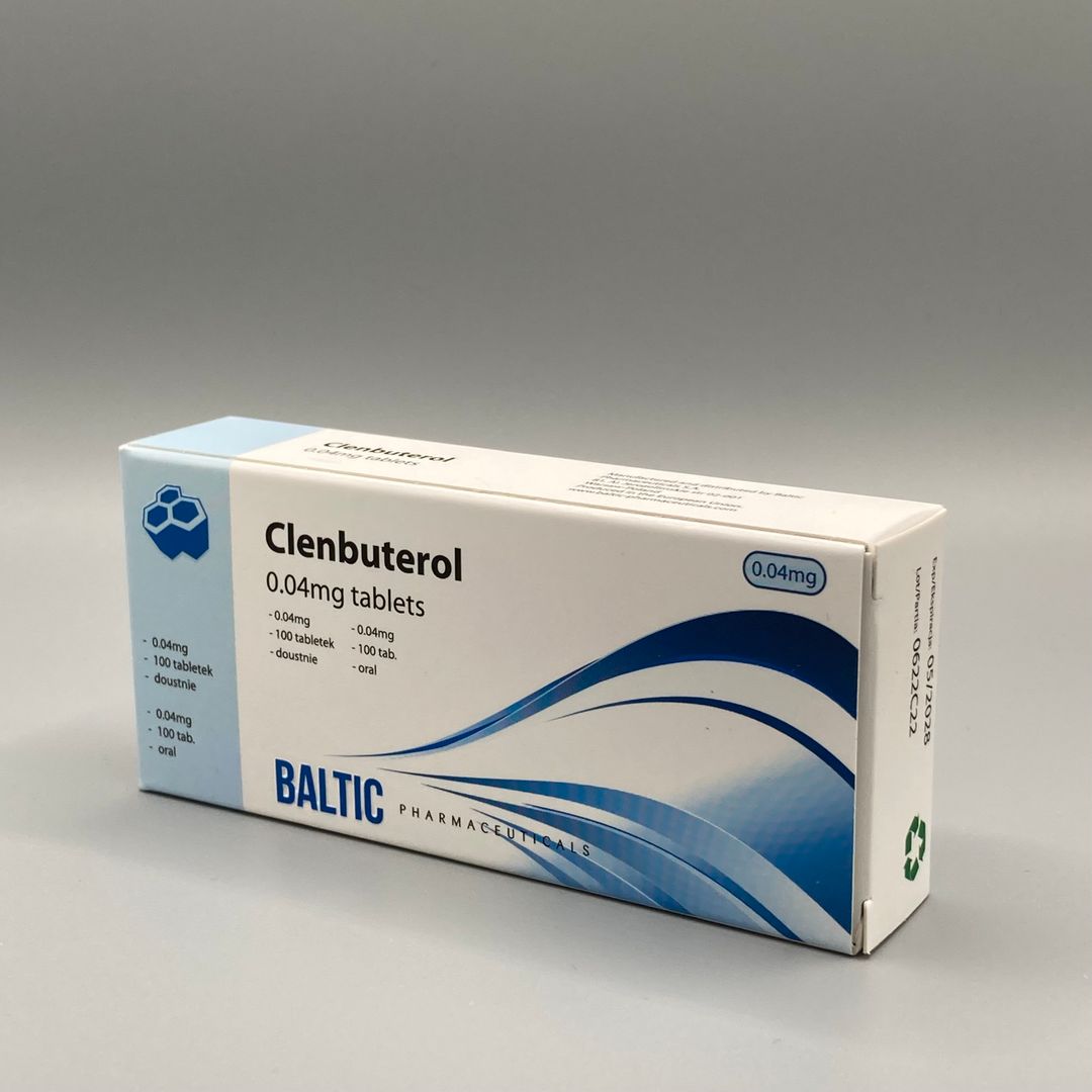 Clenbuterol 100 x 40mcg Tabs