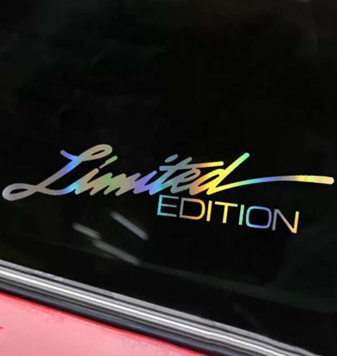 Sticker "Limited Edition"