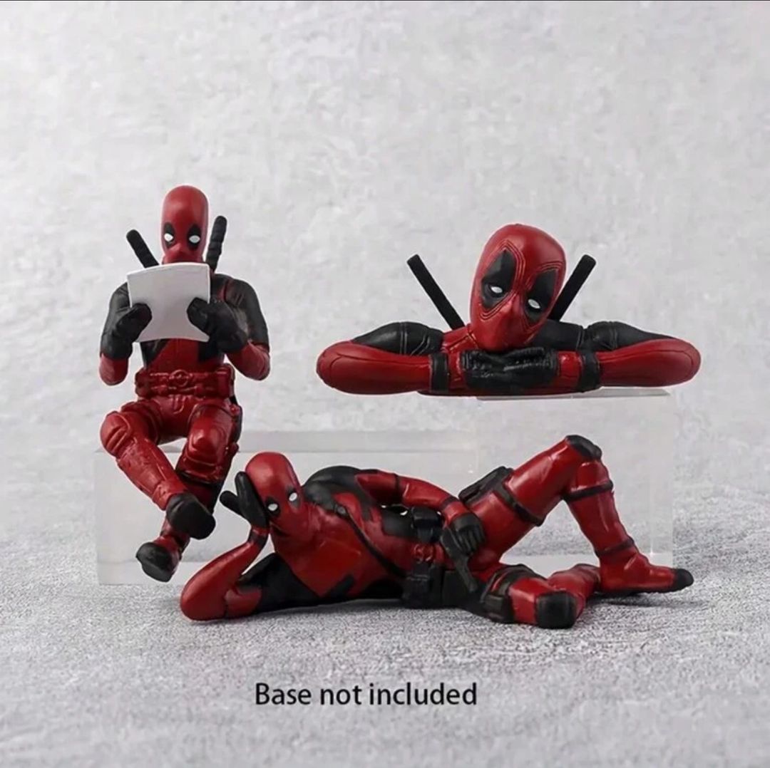 Figurines Deadpool - Lot de 3