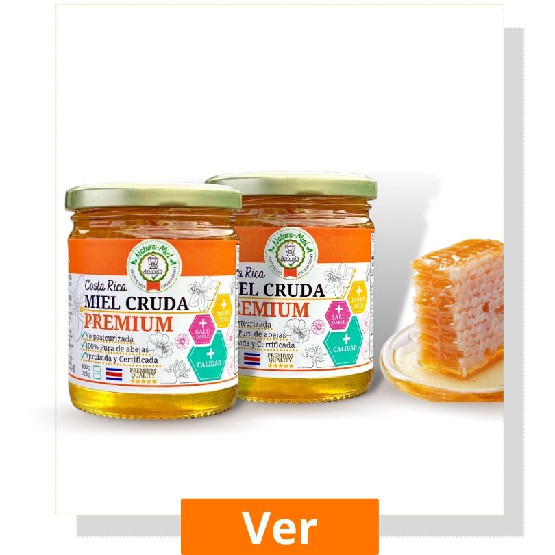 Oferta: 2 frascos de Miel con Panal (325)