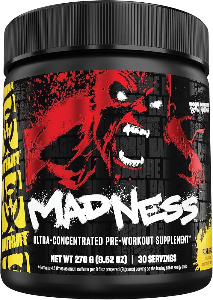 MUTANT MADNESS PRE-WORKOUT 285G FRUIT PUNCH