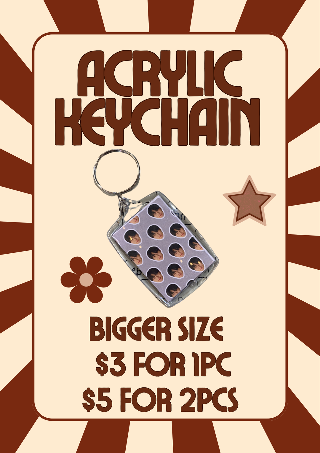 Acrylic Keychain Big 