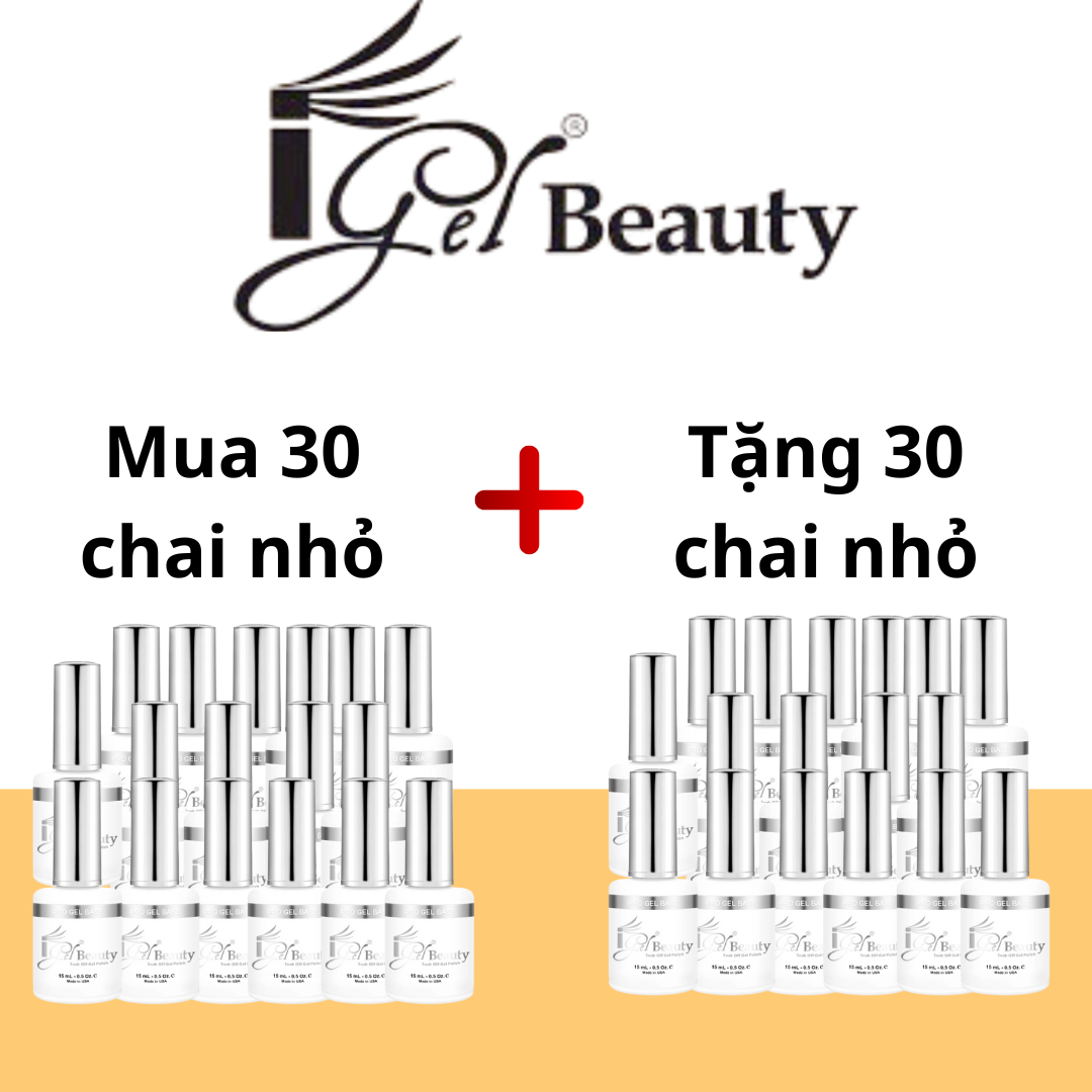 Igel Builder Gel - Mua 30 chai nhỏ tặng 30 chai nhỏ 