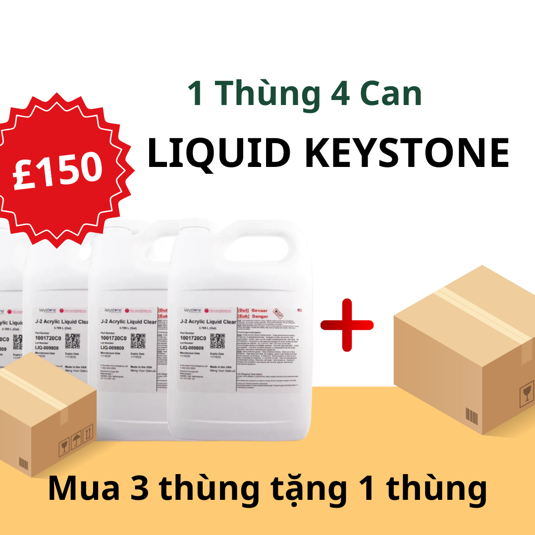 Liquid Keystone - Mua 3 thùng tặng 1 thùng