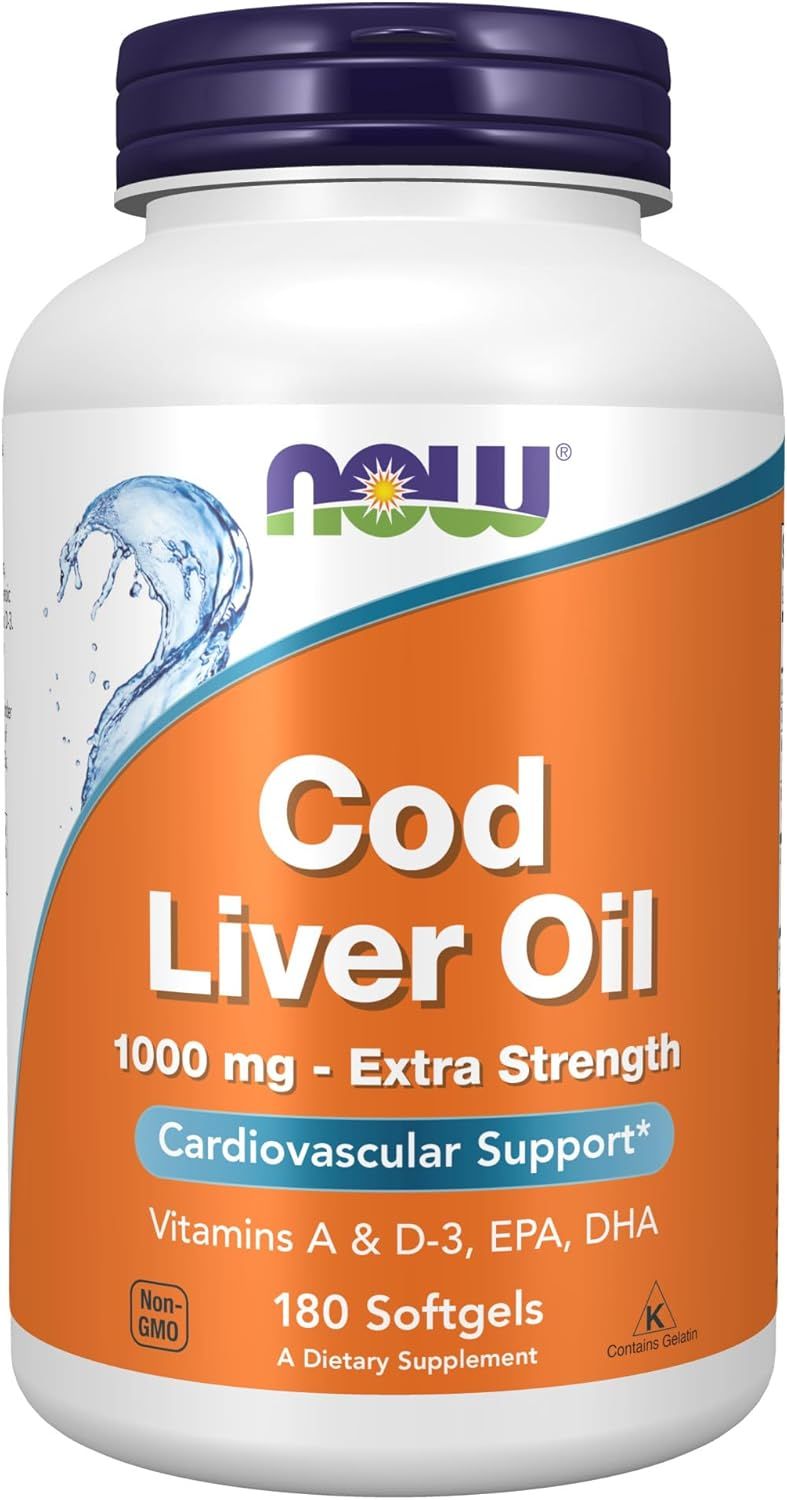 NOW COD LIVER OIL 1,000MG  90 SGELS