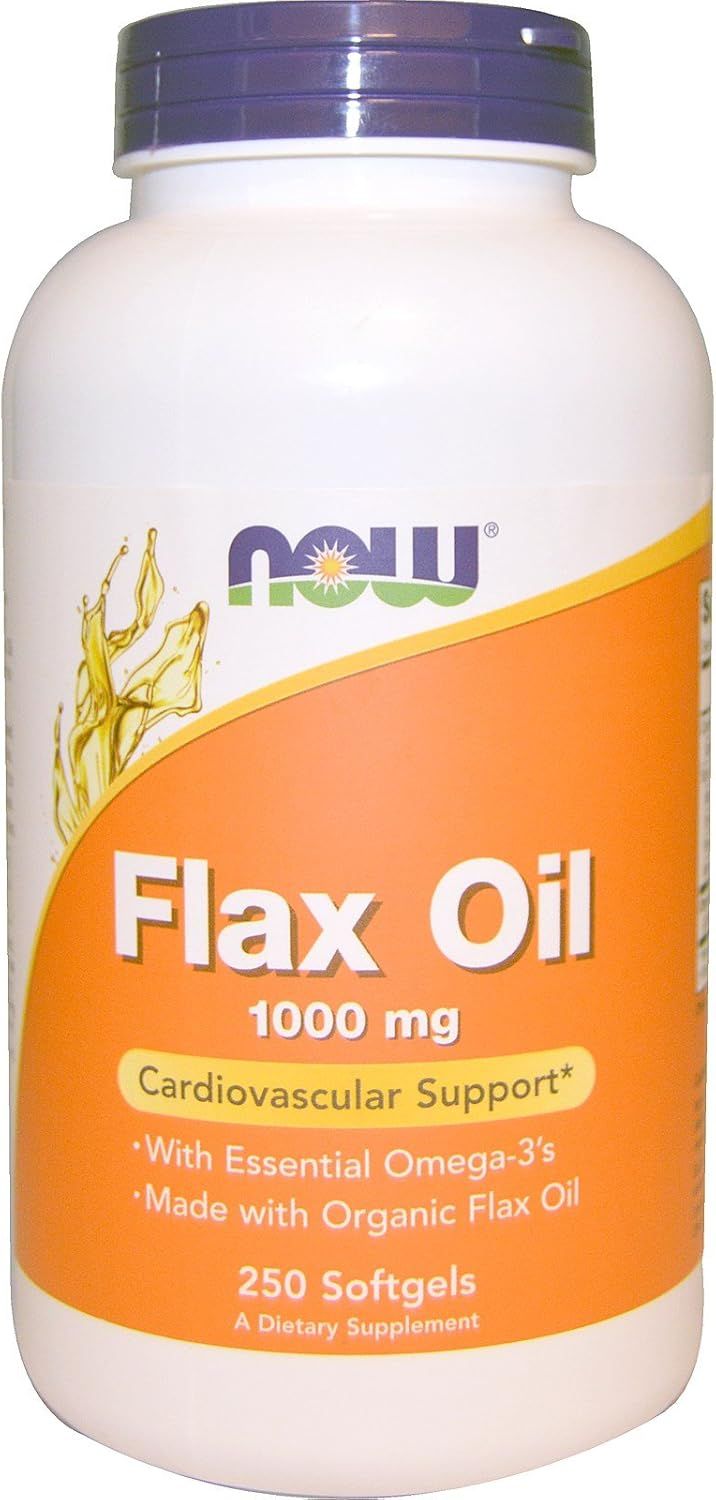 NOW FLAX SEED OIL ORGANIC 24 FL OZ