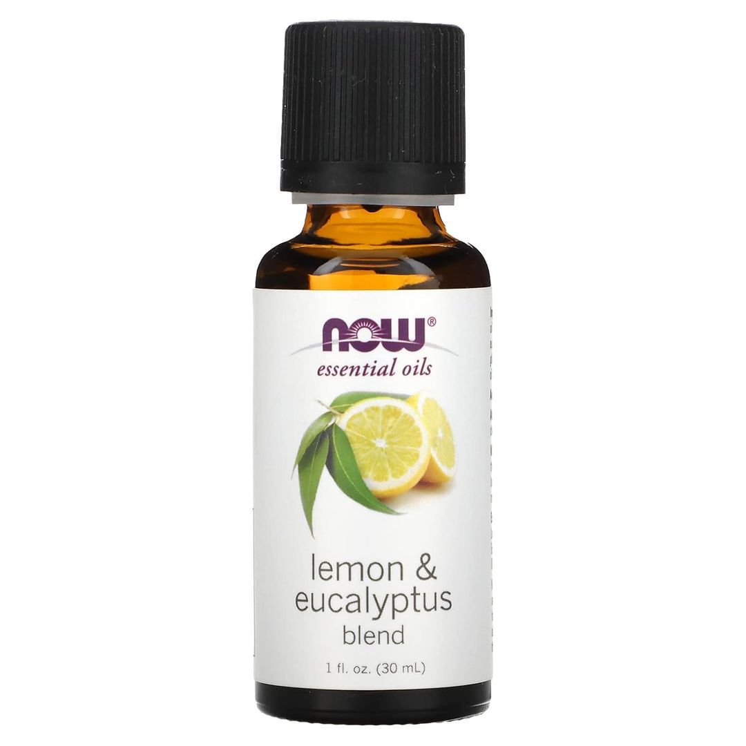 NOW LEMON & EUCALYPTUS OIL BLEND  1 OZ