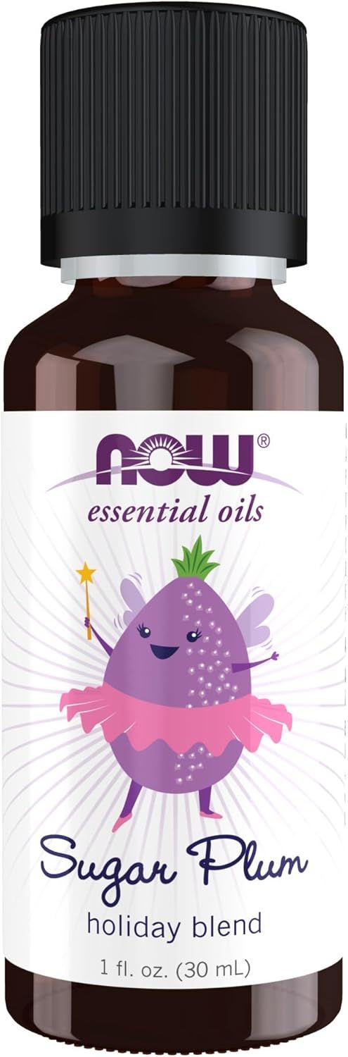 NOW SUGAR PLUM ESSENTIAL OIL BLEND  1 OZ