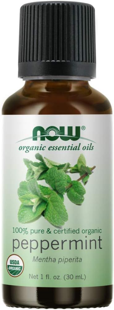 NOW ORGANIC PEPPERMINT OIL  1 OZ