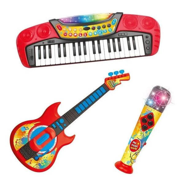 Ensemble Piano + Micro + Guitare