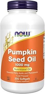 NOW PUMPKIN SEED OIL 1000mg  200 SGELS