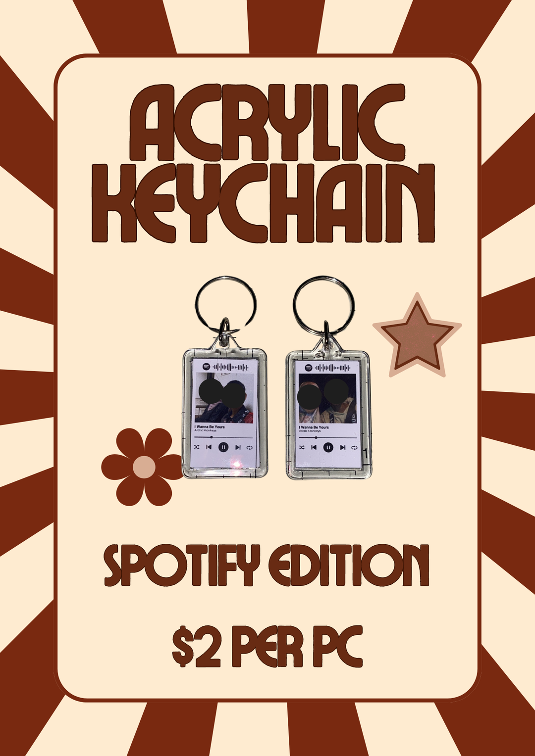 Spotify Edition Acrylic Keychain