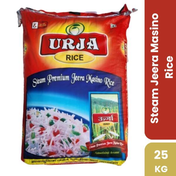 Urja Steam Jeera Masino Rice, 25kg