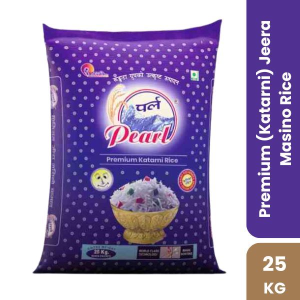 Pearl Premium (Katarni) Jeera Masino Rice, 25kg