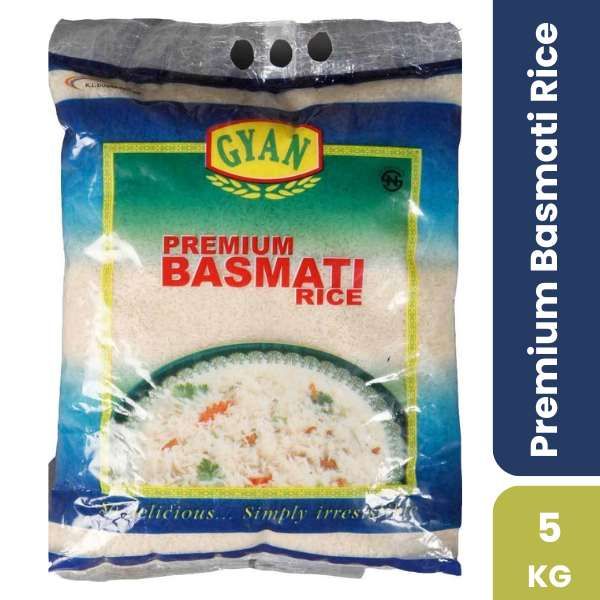 Gyan Premium Basmati Rice, 5kg