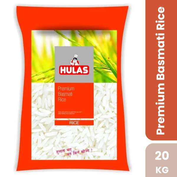 Hulas Premium Basmati Rice, 20kg