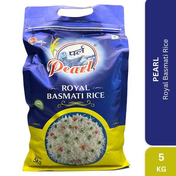 Pearl Royal Basmati
Rice, 5kg