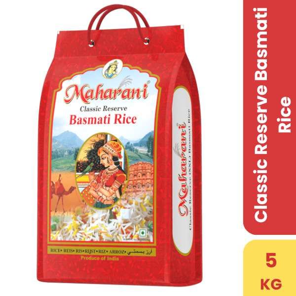 Maharani Classic Reserve Basmati Rice, 5kg