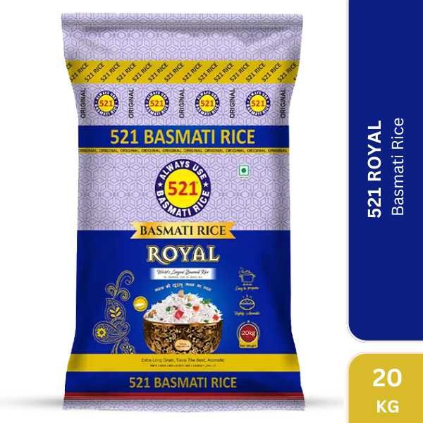 521 Royal Basmati Rice, 20Kg