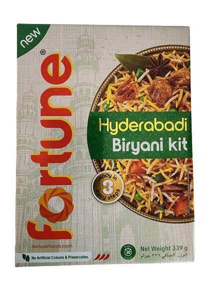 Fortune Hyderabadi
Biryani Kit, 339gm