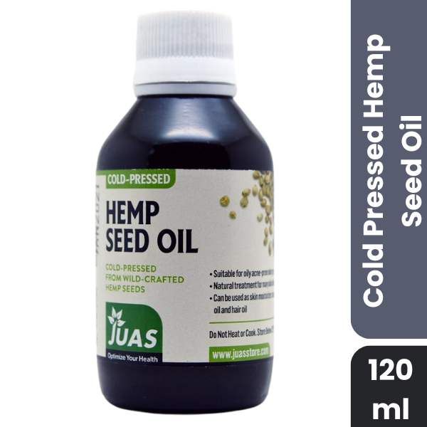 Juas Cold Pressed Hemp Seed Oil,120ml