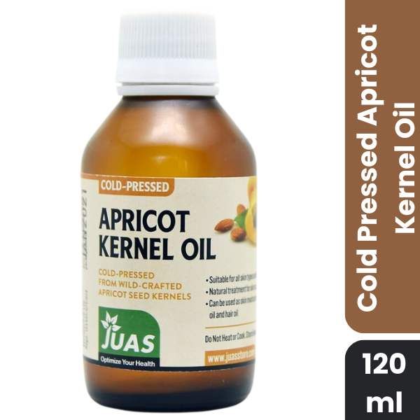 Juas Cold Pressed Aprikot Kernel Oil,120ml