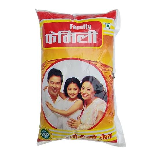 Family Mustard Oil, 1Ltr Pouch