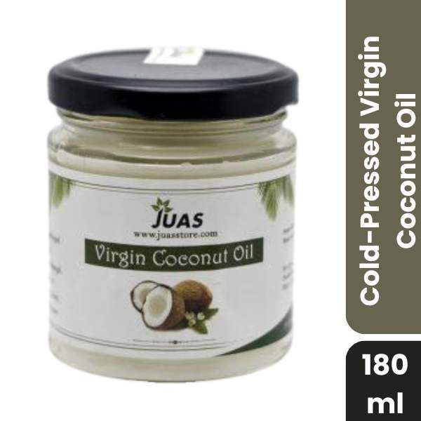 Juas Cold-Pressed Virgin Coconut oil,180ml